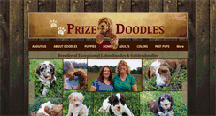 Desktop Screenshot of prizedoodles.com